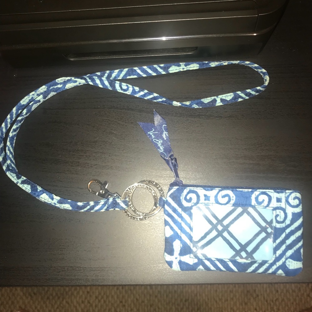 Vera Bradley Lanyard and Zip ID